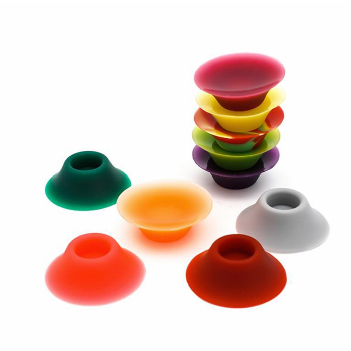 Ego otários silicone otário base de borracha titular artigos diversos domésticos silicone expositor tampas de borracha caneta suporte para bateria e go t evod