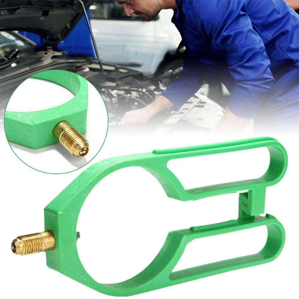New R134a Car A/C Refrigeration Can Quick Tap With 1/4 Inch SAE Auto Air Conditioner Side Mount Vae Tapping Tool