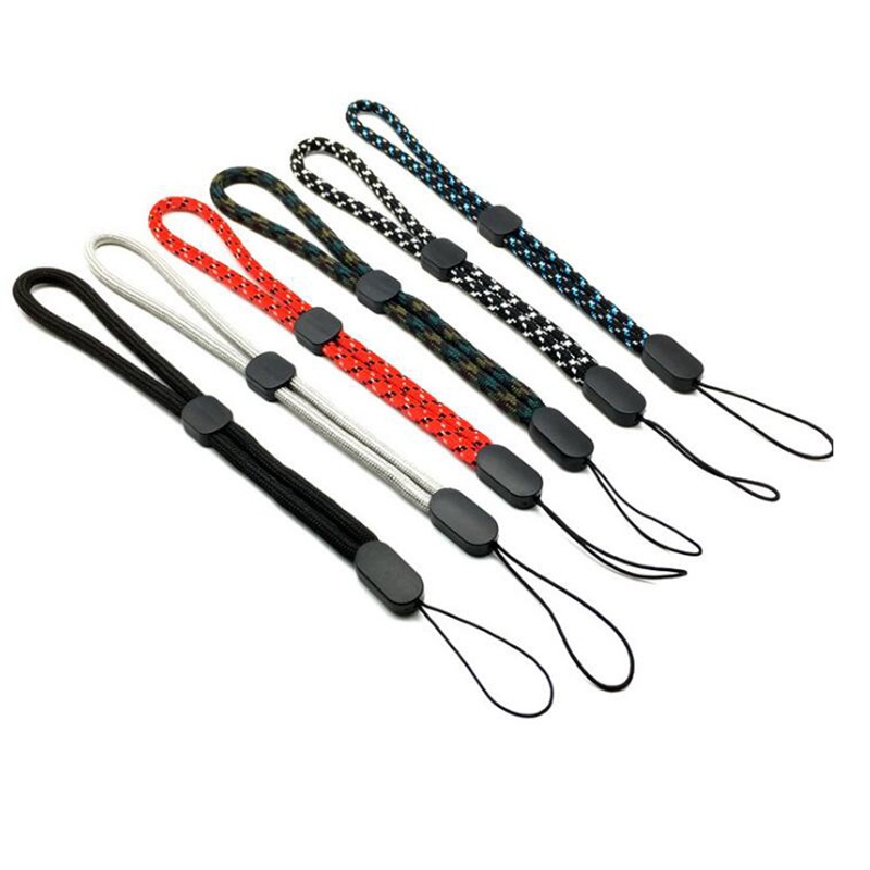 Verstelbare handpols Lanyard Strap String voor iPhone Samsung USB Flash Drives Keys Keychains DSLR Camera Holder Accessoire Party Cadeau 3000 stks