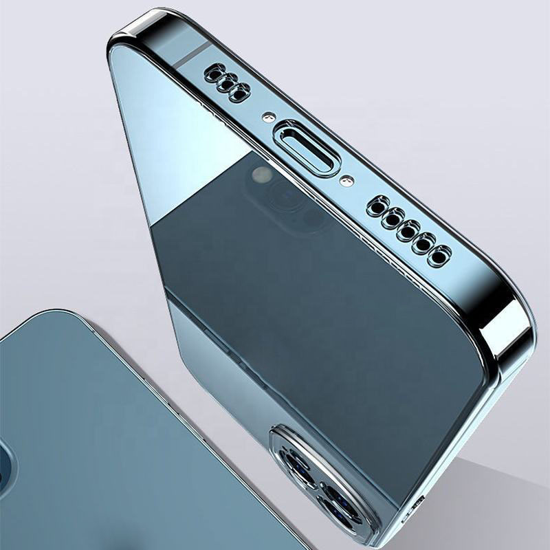Transparent TPU -telefonfodral Clear Cover Case grossisttelefonfodral för iPhone 15 14 13 12 Pro Max Lyo062