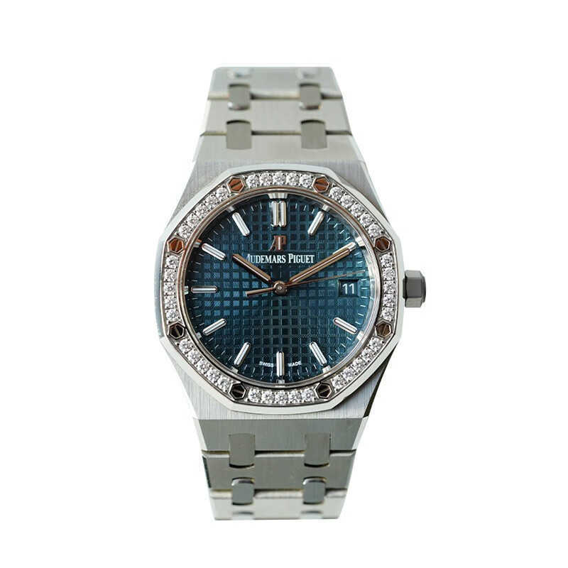 Montre-bracelet de célébrité femme AP montre-bracelet Royal Oak 77351ST ZZ.1261ST.01 automatique mécanique en acier montres de luxe pour femmes
