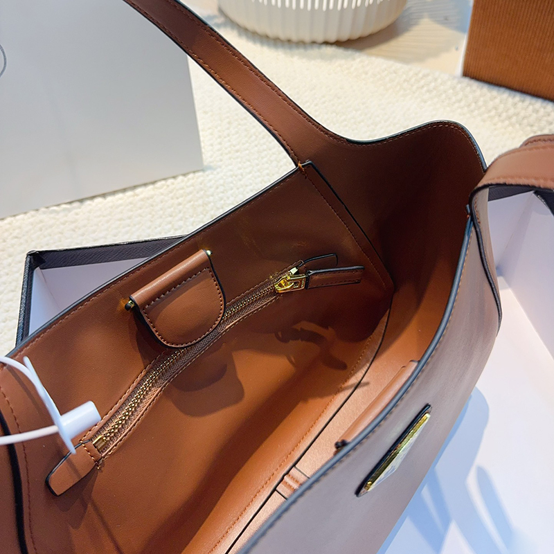Роскошная дизайнерская сумка из натуральной кожи с блестками Кожаная сумка на плечо под мышками Простая модная сумка на плечо большой емкости для четырех сезонов