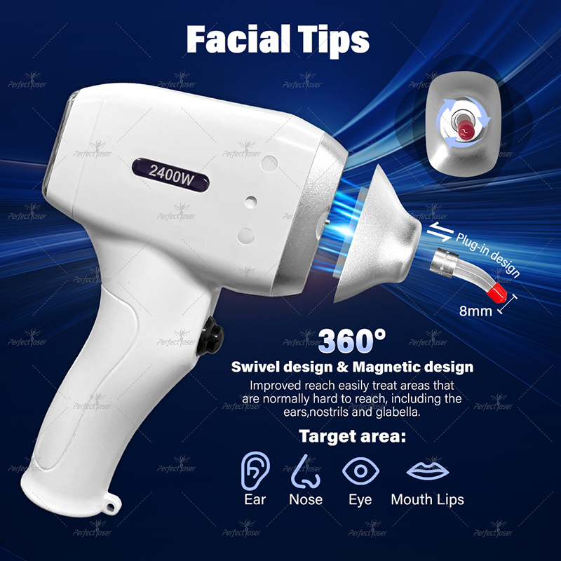 PerfectLaser Nouvelle diode de mise à niveau Épilation de cheveux Laser Super équipement 755 nm 808NM 940NM 1064NM POUR LES FEMMES 5 APPORTS DE REMPLACE