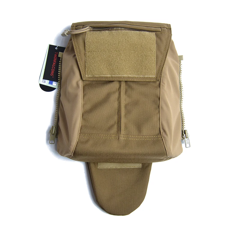 Torby TWP038 Twinfalcons Pack Tactical Pack Panel do taktycznej kamizelki wojskowej Molle Zippe Pack Bag taktyczny torebka 1000d Cordura