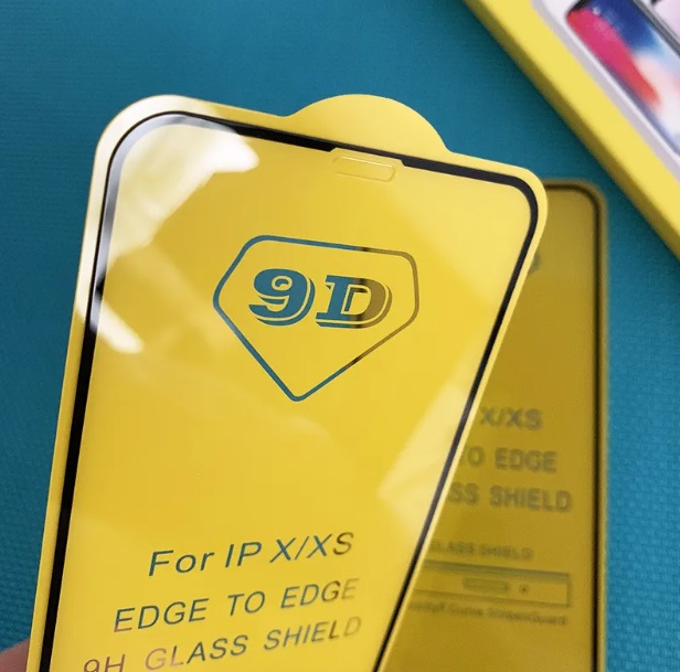 9D Clear Full Cover Screen Protector Tempered Glass Film 9H för iPhone 15 Plus 14 Pro Max 13 Pro 12 Mini XS XR