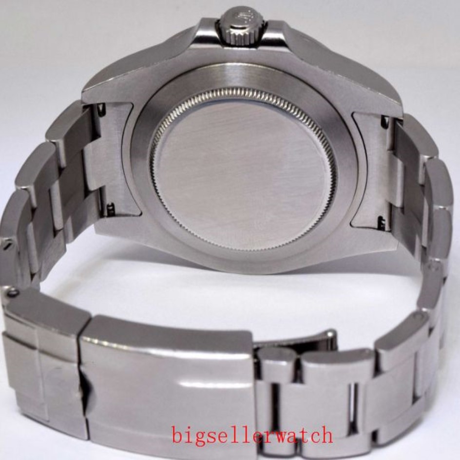 Luxe horloge van hoge kwaliteit 42 mm Explorer II 216570-77210 roestvrij wit dialAsia 2813 uurwerk mechanisch automatisch herenhorloges b2789