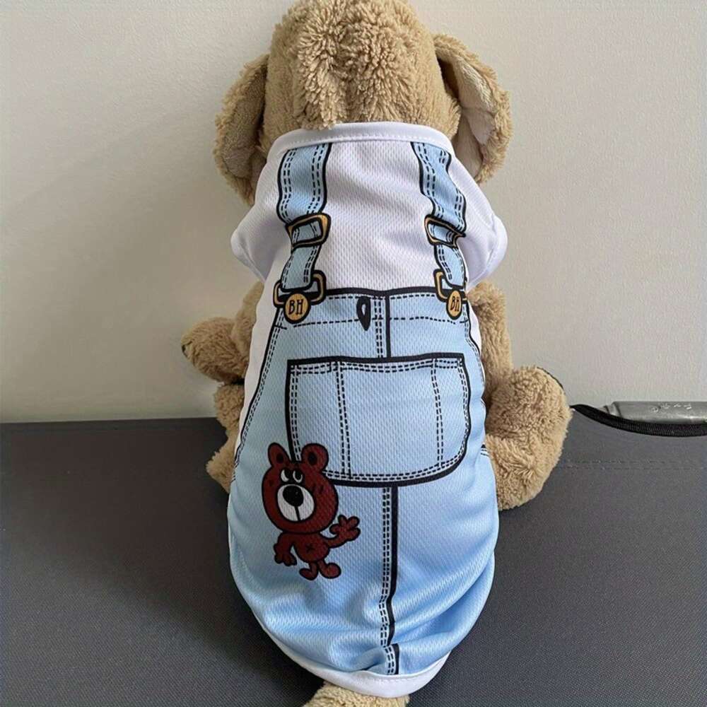 Vêtements d'été mignons et doux pour petits chiens, gilet pour chiots, manteau pour animaux de compagnie