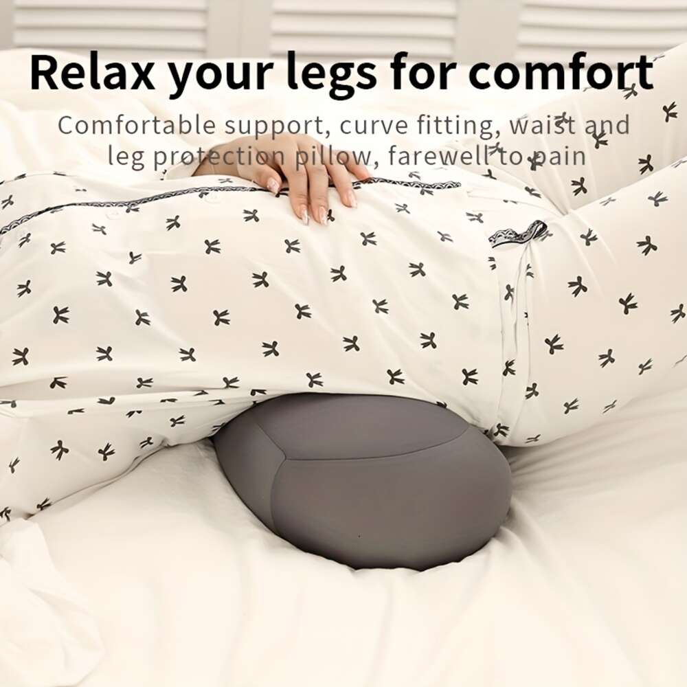 1 st ben knän stöd, för sängs sömn ergonomisk fotkudde, mjuk kroppsmärtlindring vila kudde