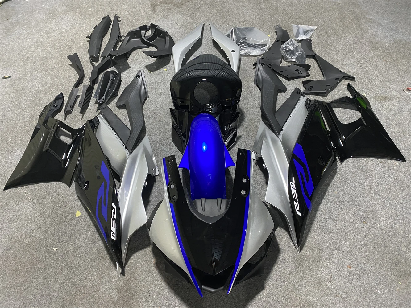 Motorcycle Fairing kit for Yamaha R3 19-23 R25 2019 2020 2021 2022 2023 Aftermarket Body Rebuild Fairing matte purple