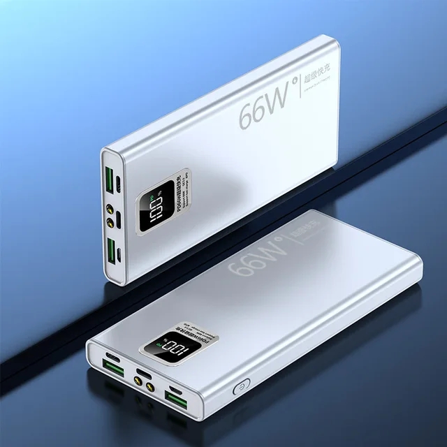 USB出力を備えたパワーバンク20000MAH 66W高速充電iPhone huawei xiaomi samsung用パワーバンク外部バッテリーパック