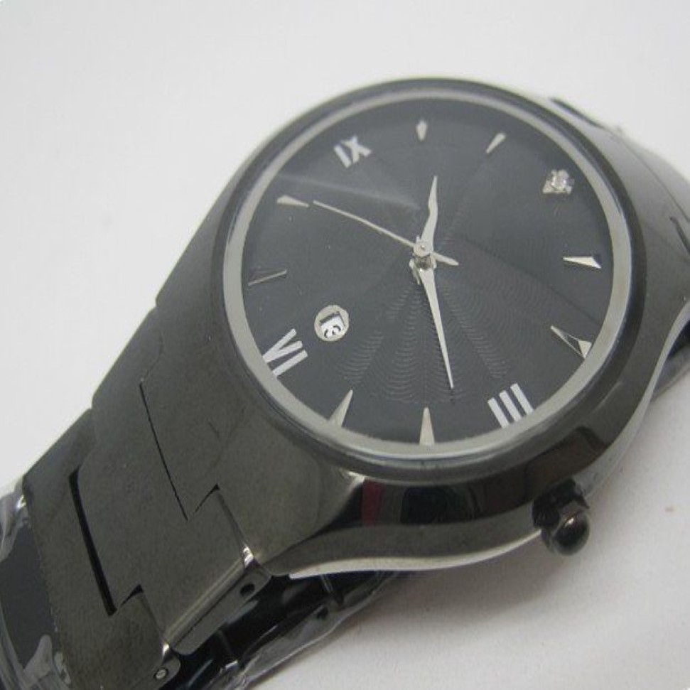 New Fashion Man Watch Mouvement Quartz Mouvement Luxury Watch pour l'homme Regarder Tungsten Steel Watches Rd16297c