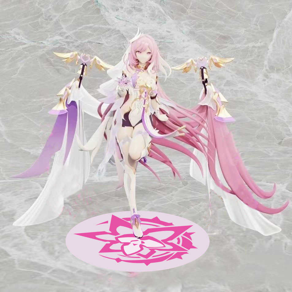 31cmゲームなしLife Zero Jibril Great War AnimeフィギュアShiro Stephanie DolaアクションフィギュアポップアップパレードSchwi Doll Toy L230522