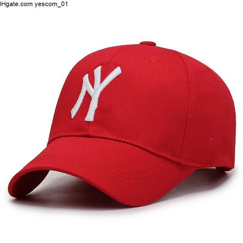 Y-2077 Spring and fall unisex fashion baseball cap, embroidered visor