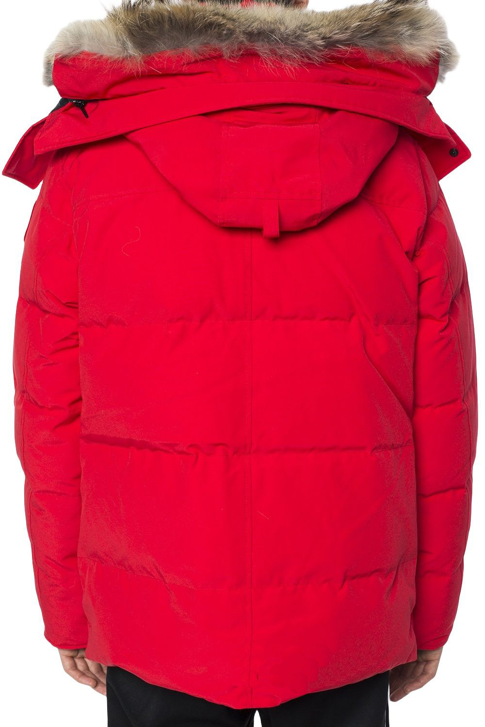 2024 Vinter män ner jackor riktiga coyote päls designer homme puffer utomhus vindbrytare jassen ytterkläder huva fyrrure manteau down jacka kappa hiver parka