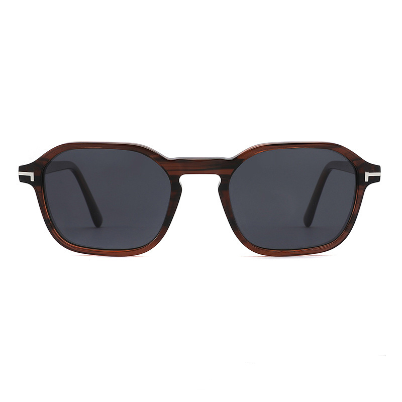 Designer zonnebril Tof235 mode bril vintage mode hoge kwaliteit UV400 strand wind zonbestendig zomerrit rijden vissen buiten
