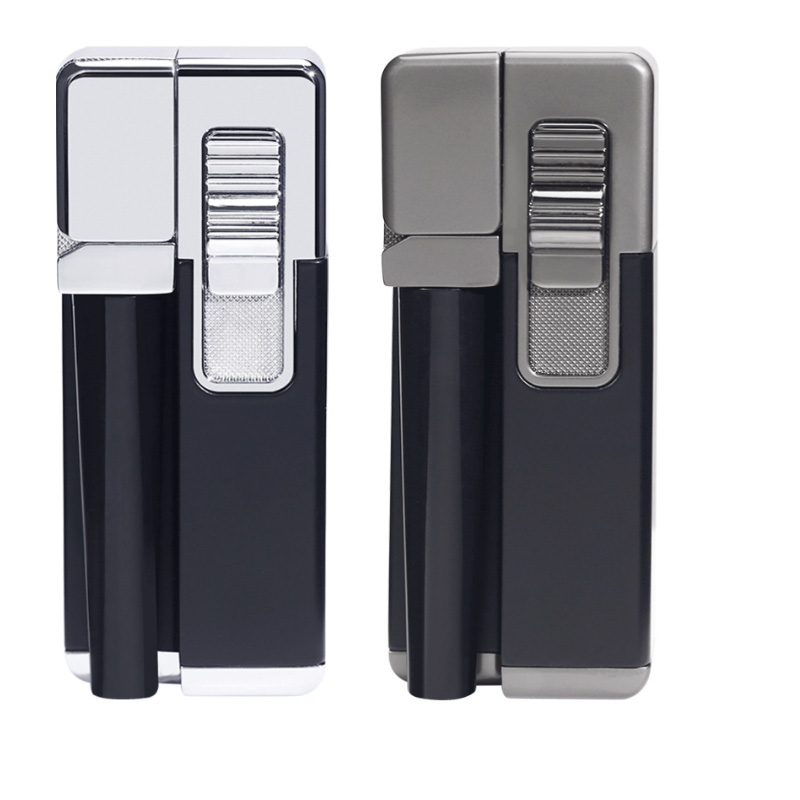 新しい喫煙トーチライターパイプは、フィルタースクリーンメッシュと金属の蓋を使用して、折りたたみ式と煙の統合ライターをクリックし、統合ライターを1つずつクリックします