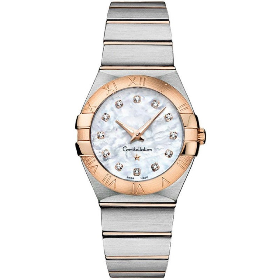 Constellation 123 20 24 60 55 001女性クラシックカジュアルウォッチトップブランドLuxury Lady Quartz Wristwatch高品質ファッションリスト272d