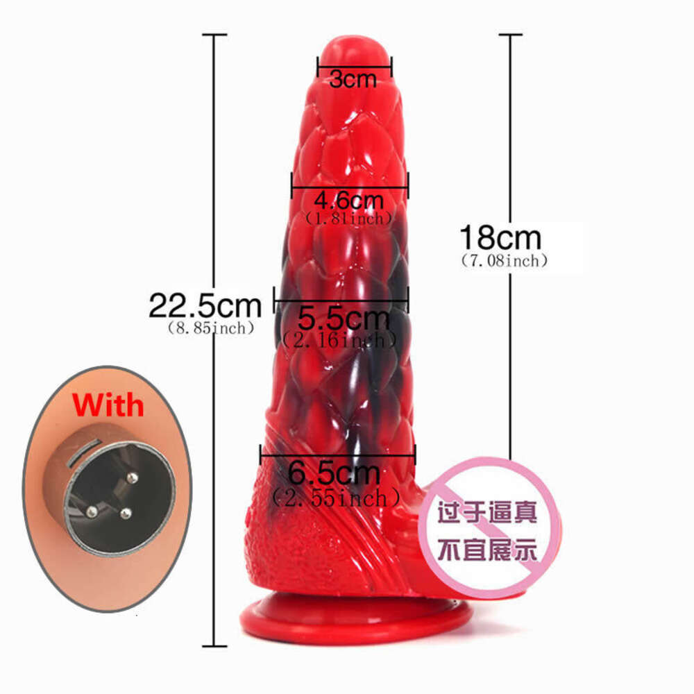 Sex Hine Attachment Senior Silicone Accessories Animal Red Dildos Anal Plug Strange Tentacle Love Products 3xlr Quick