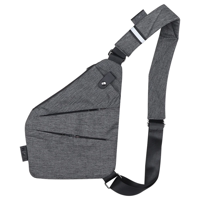 Bags Kosibate Multifunctional Concealed Tactical Storage Gun Bag Holster Men's Left Right Nylon Shoulder Bag Antitheft Bag Chest Bag