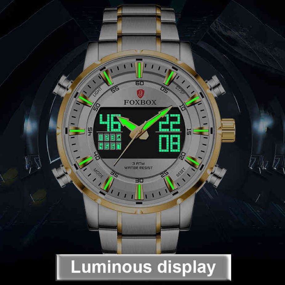 Lige Watches for Men Brand Brand Sport Otoghe da polso polso polso orologio digitale militare Waterz Hologio Masculino 220125283F