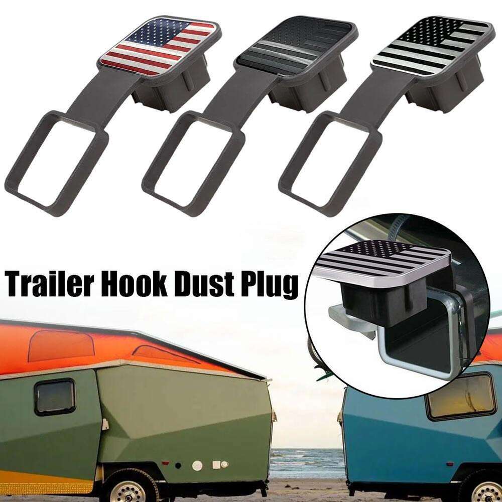 New New Car Hook Dustproof Plug Square Mouth Protective Cover For 2'' Trailer Hitch Receivers For Toyota
