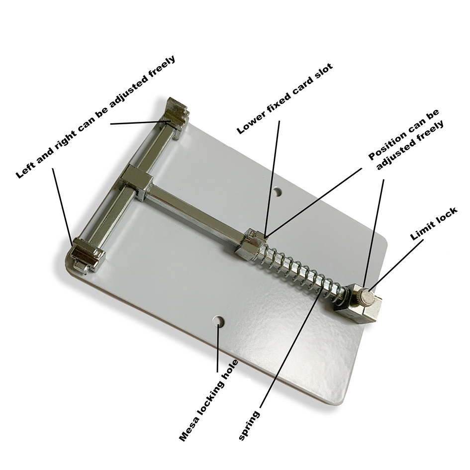 MANUTENÇÃO DE TOPELENTE MOLEPELAÇÃO Plataforma multifuncional Plataforma de manutenção da placa-mãe Ferramenta de fixação da placa de circuito da placa-mãe