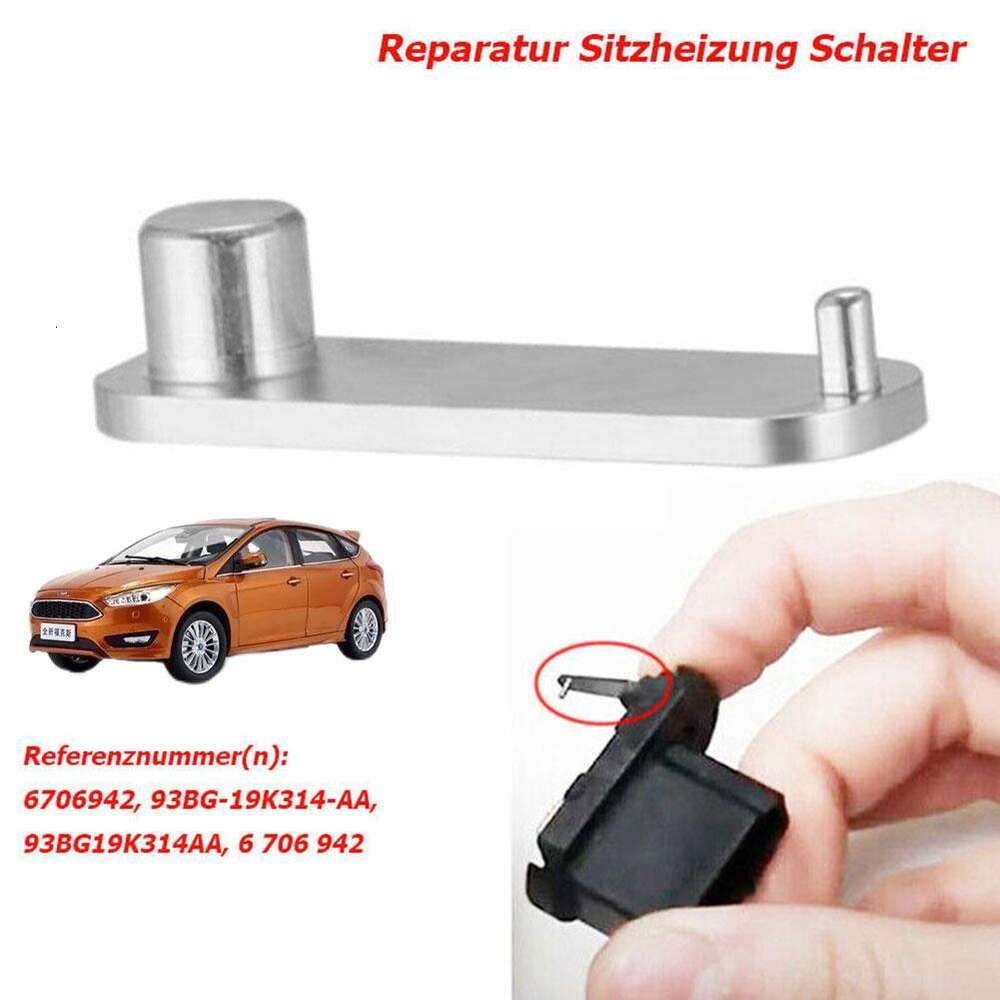 Novo interruptor de botão de assento aquecido reparação 6706942 para ford fiesta iv v vi ka mondeo i turnier peças de reposição acessórios