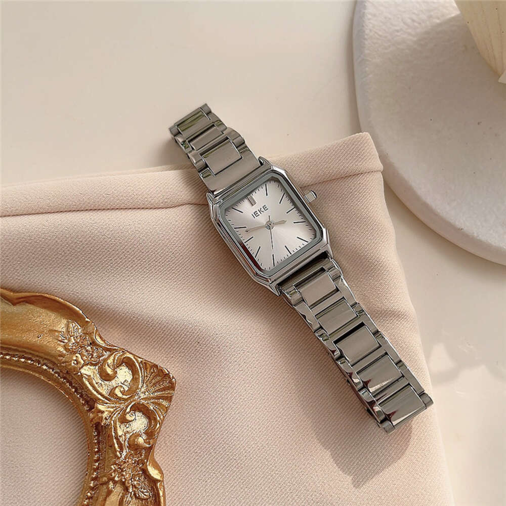 IEKE Square Elegance Simple Card Home Same Korean Instagram Fashion High End Women's Watch