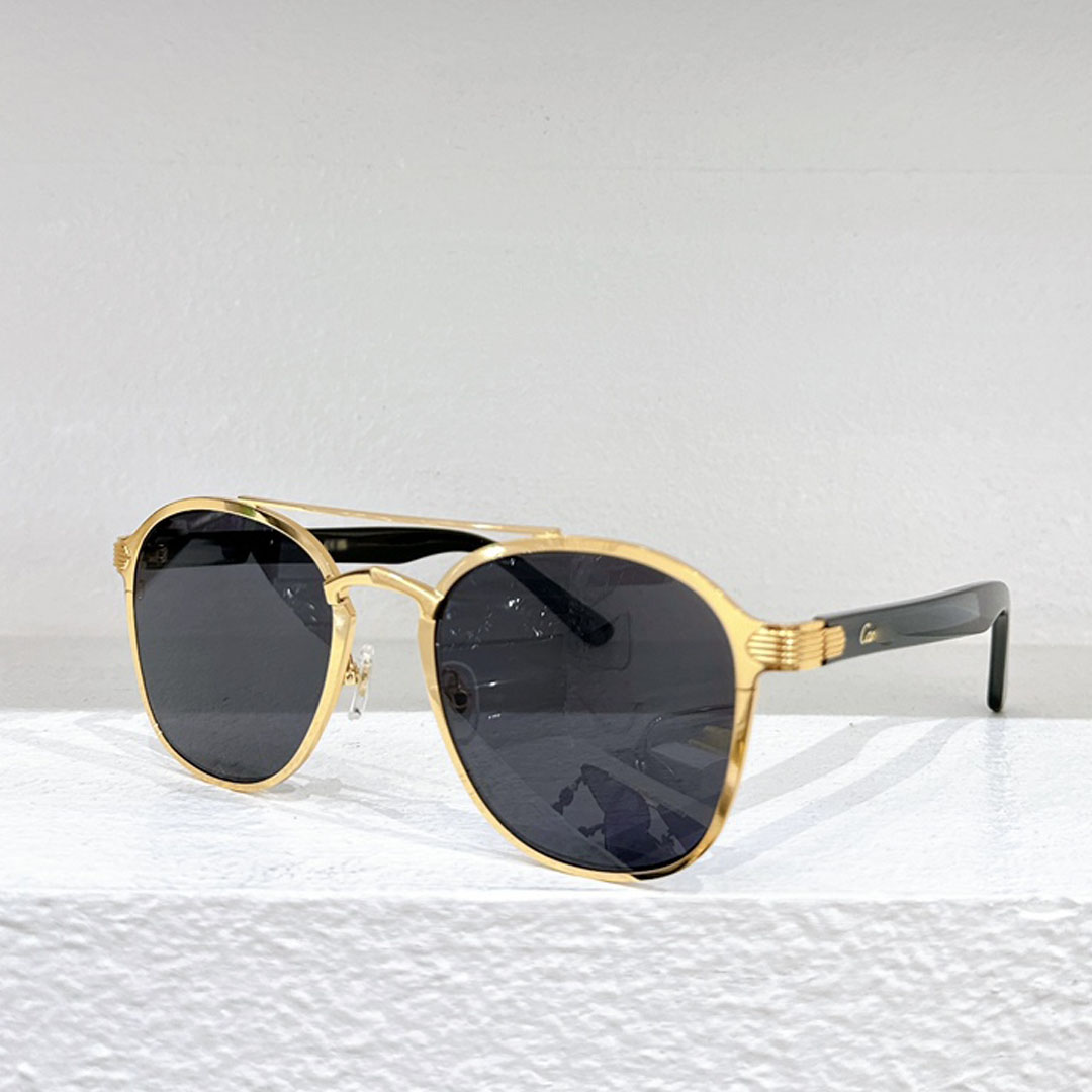 Gafas de sol de diseño resistentes a los rayos UV para hombre con diseño de doble haz, gafas de sol de gran tamaño, gafas con letras a la moda para mujer