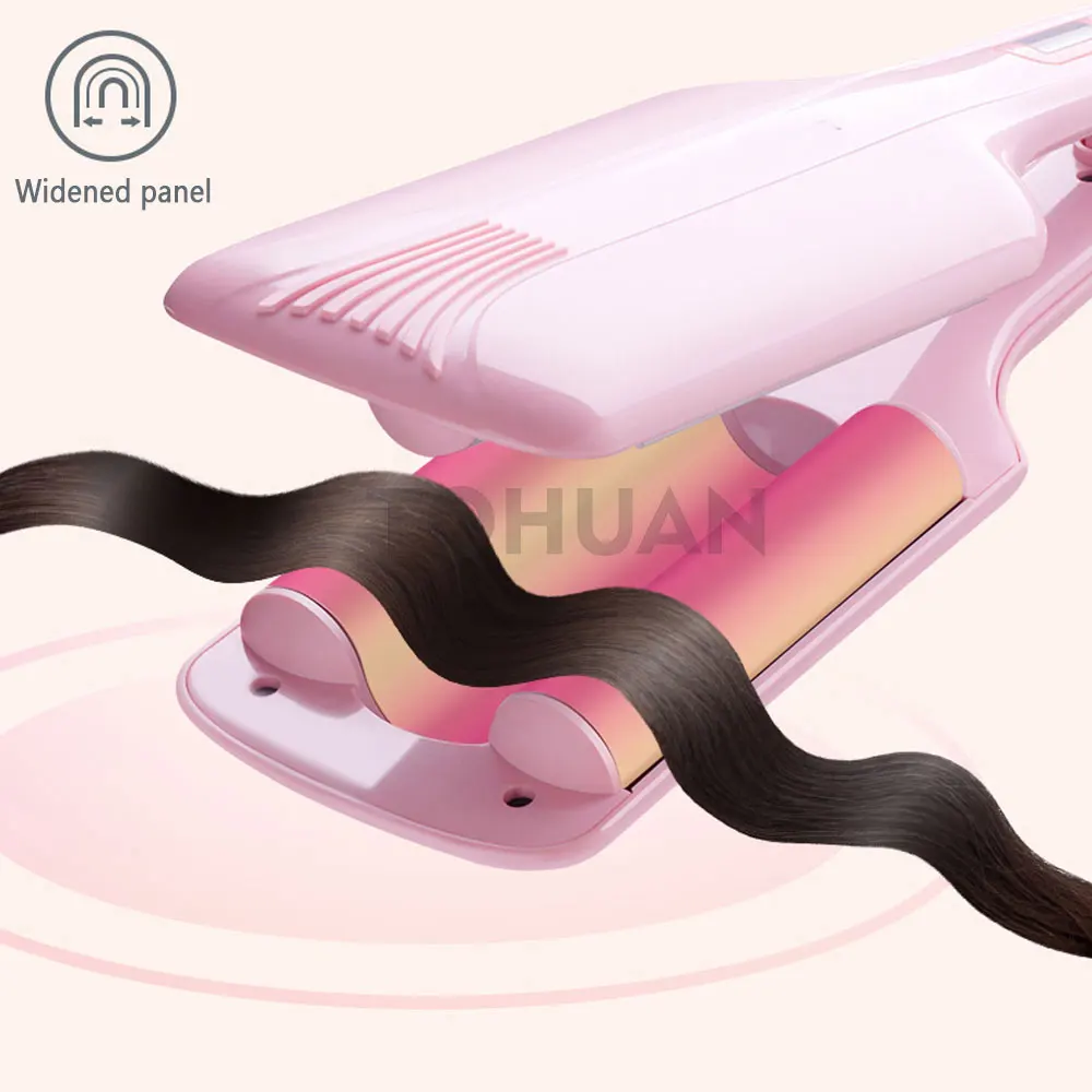 Ferri da stiro Magic Hair Waves Styler Curl Triple Barrel Ferro arricciacapelli Bigodino capelli Strumenti lo styling a calore rapido Styler automatico ferro riccio 110220V