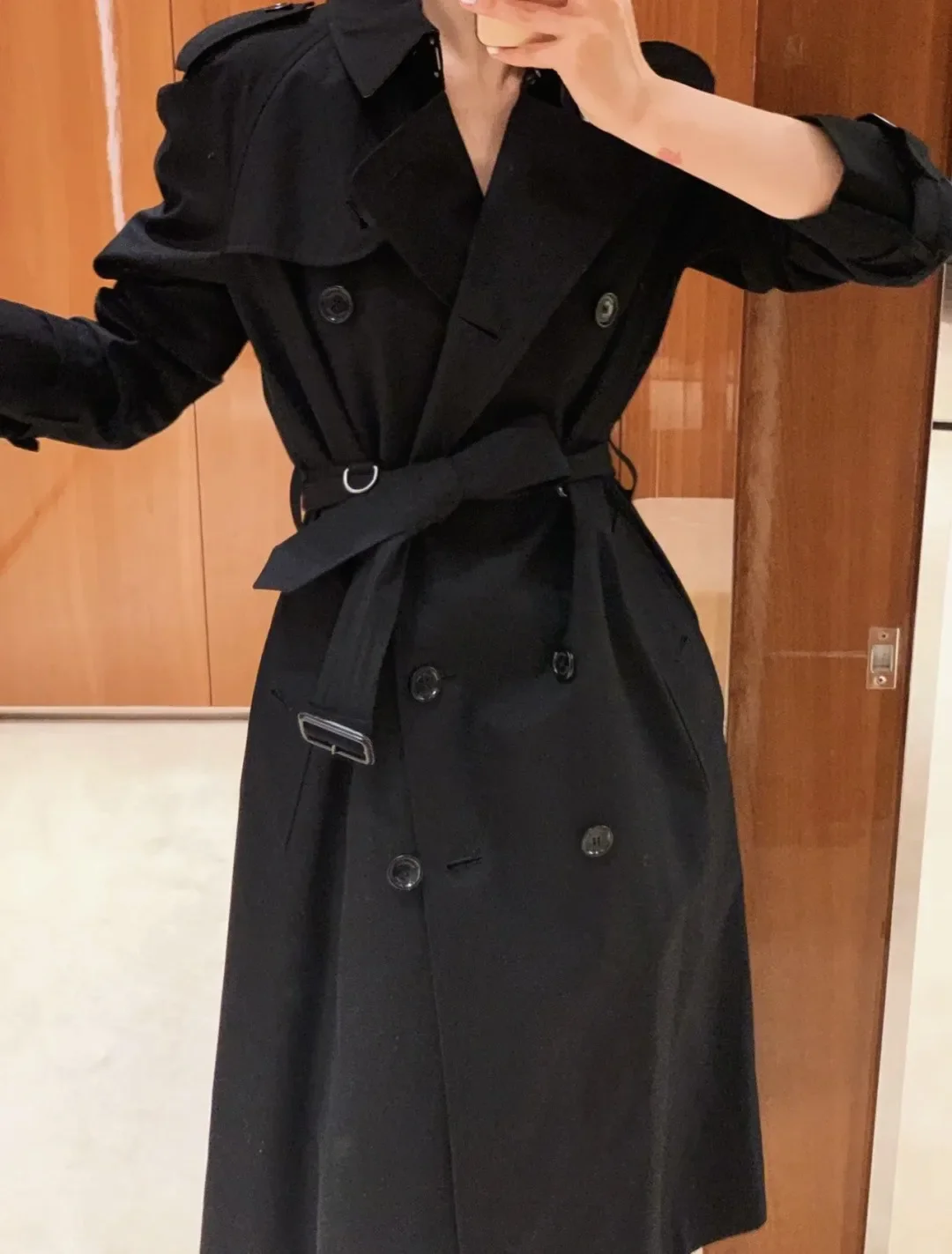 Jaquetas de inverno para mulheres 2024 elegante duplo breasted trench coat mulher outwears novo outerwear casacos longos moda reino unido trenchcoat