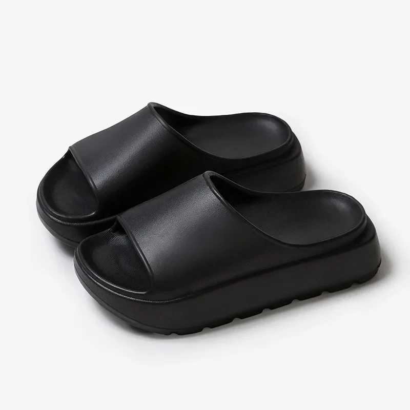 Tallgarna tofflor Nya EVA Tick Sole beställer Coconut Slider Summer Soft Lightweight Sandaler för kvinnor H240326WID2