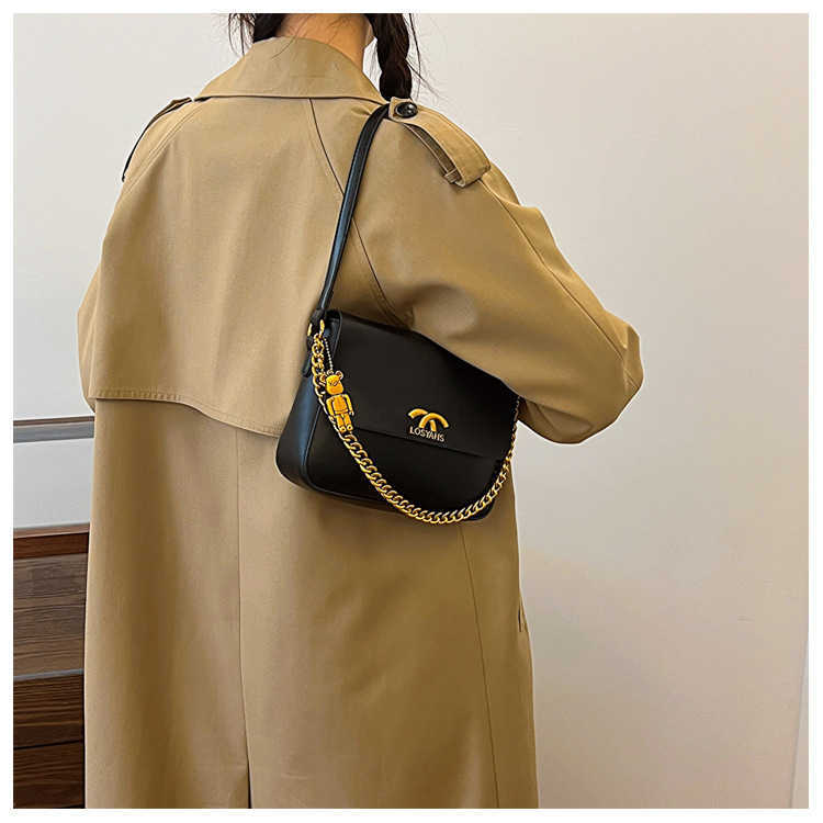 22% KORTING Designer tas 2024 Handtassen Hoge kwaliteit super heet minimalistisch klein voor dames in modetrend veelzijdige ketting Koreaanse stijl één schouder klein vierkant