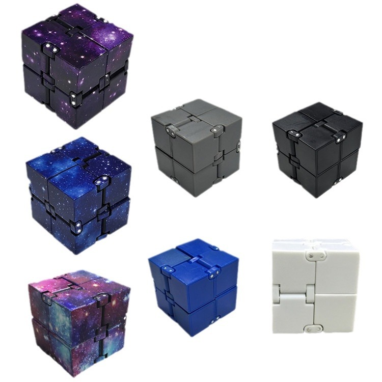 Cubi Infinity a i Mini giocattoli Cubo magico bambini Blocchi Adulti Giocattolo di decompressione alleviare lo stress con ansia da dito