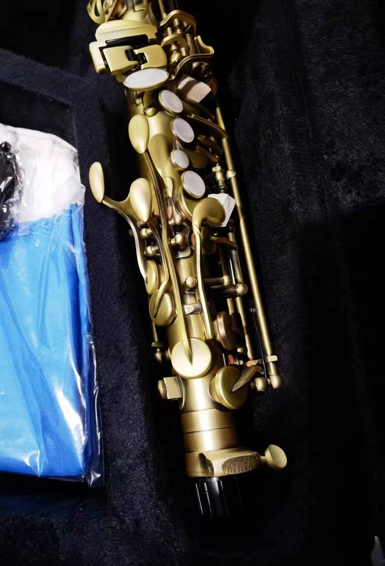 New Alto Sax Reference Brass Saxophone Antique brushed satin finish YAS-62 Model Professional musical instruments Sax