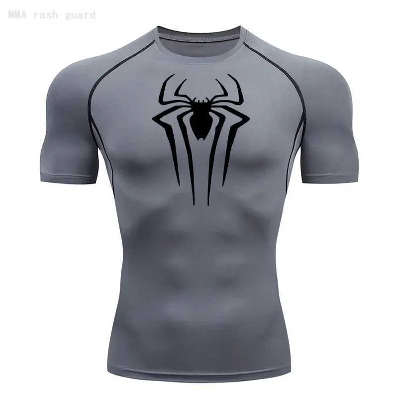 Herr t-shirts sommarsport ny kort ärm snabb torr 3D tryckt mens fitness rund hals t-shirt för att köra vardagliga fashionabla 6xl tröjor 240327