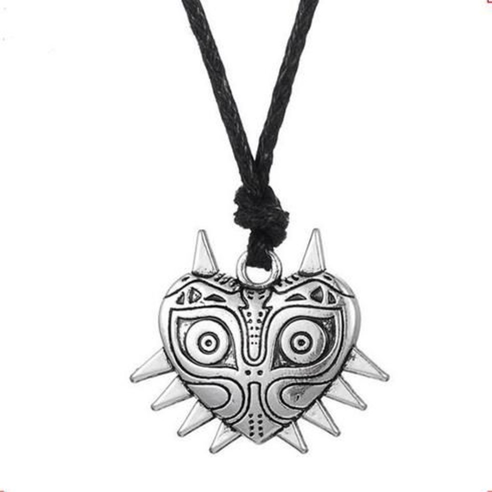 Z2 The Legend of Zelda Majoras Mask Pendant Pagan Wiccan Necklace Necklace Jewelry235G