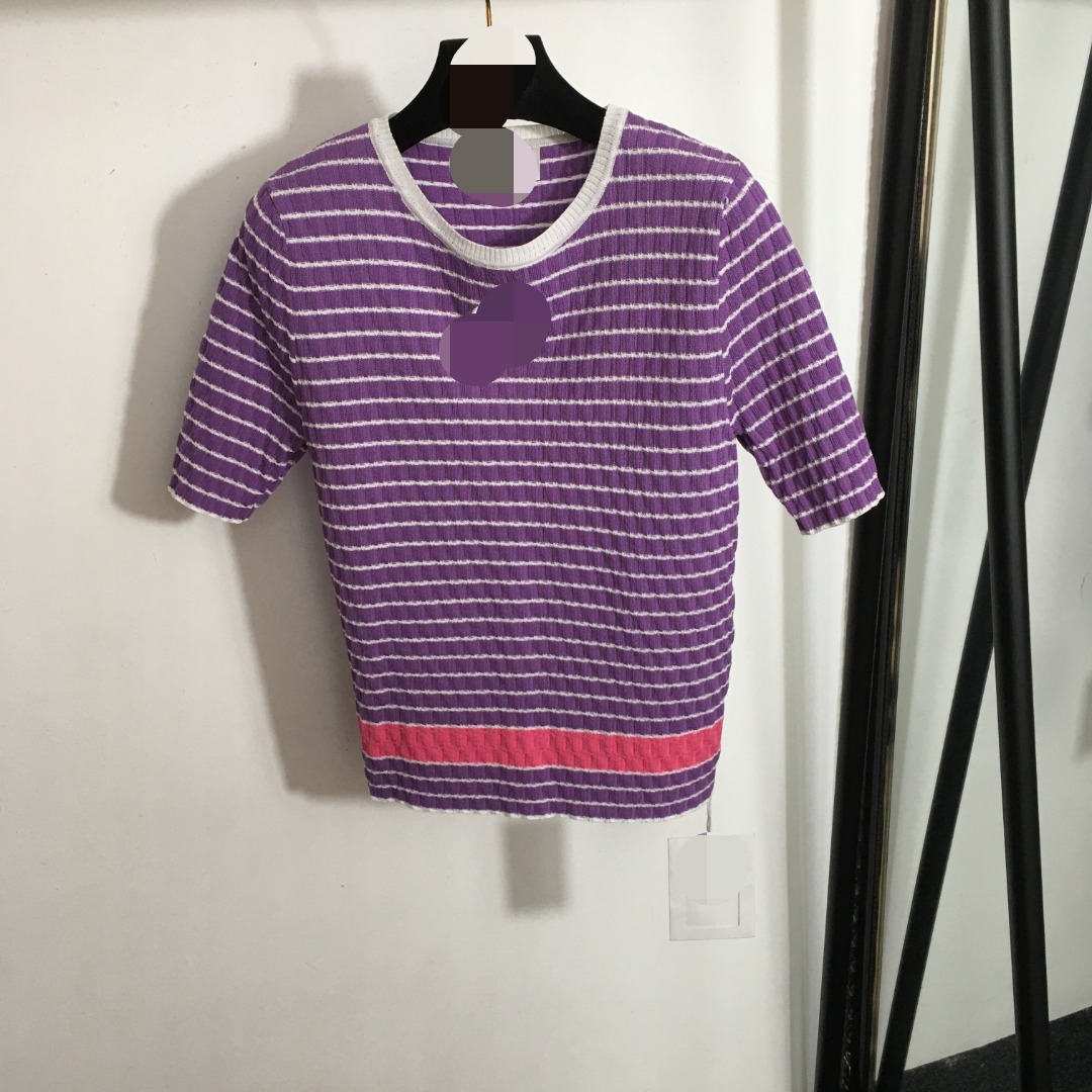 3017 2024 Milan Pist Sonbahar Kadın Sweaters Markası Aynı Stil Sweater Uzun Kollu Beyaz Siyah Müret