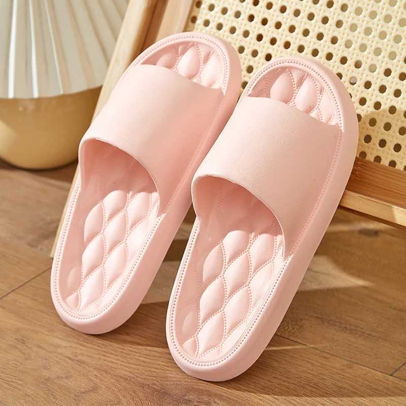 Pantoufles pantoufles été femmes intérieur toboggan sol plat Soes Eva Flip antidérapant salle De bain Ome Zapatillas De ombre H240326SBDQ