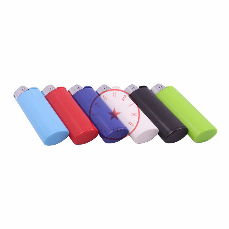 Latest Smoking Colorful Plastic Herb Tobacco Pill Stash Case Portable Innovative Lighter Style Hide Sealed Storage Box Mini Pocket Container Handpipes Holder