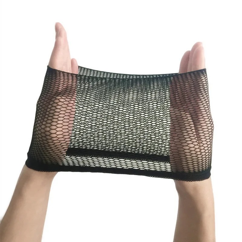 Nylon mesh vävande svart peruk hårnät med elastiskt nytt mode hårnät mesh peruk kepsar väver peruk kepsar för kvinnor