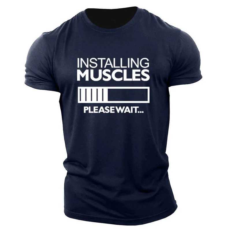 Men's T-Shirts Mens Muscle List English Short Sleeve T-Shirt Elements Summer Casual Sports Gym Tops 3D Print O-Neck Large Sizes Mens T-shirt 240327