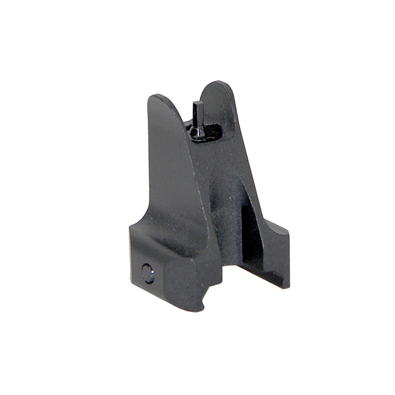 Viseur tactique avant et arrière, mini-viseur d'arme compact pour fusil de chasse AR M4 Airsoft en aluminium usiné CNC adapté aux Rails Picatinny Weaver