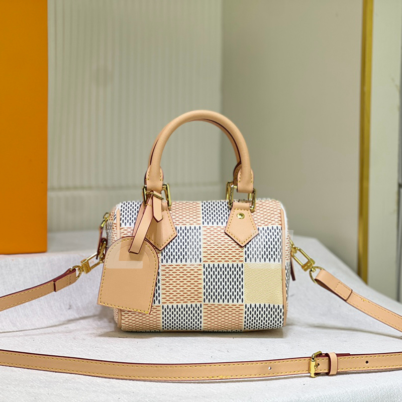 2024 Nieuwe Mini speedyes 18 tas Hoge kwaliteit Kussentas Damestas Designer Schoudertas Dame Totes tas Luxe handtas Mode Crossbody Tassen portemonnee