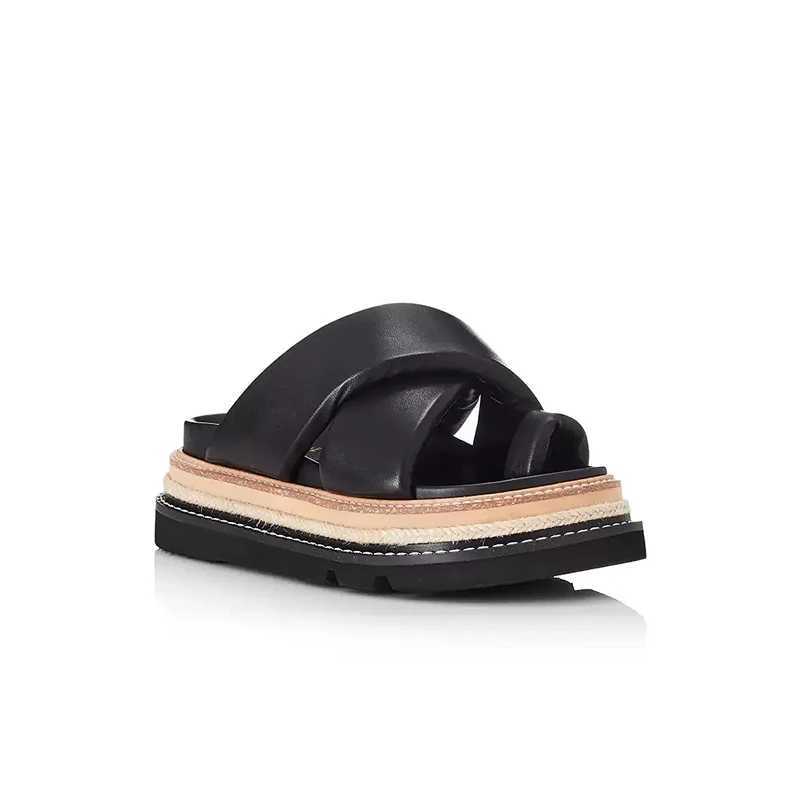 Sandálias Alice Mae Venga Luxo de Luxo Sandálias Grandes Designer Top Womens Brand Beach Slippersl2403