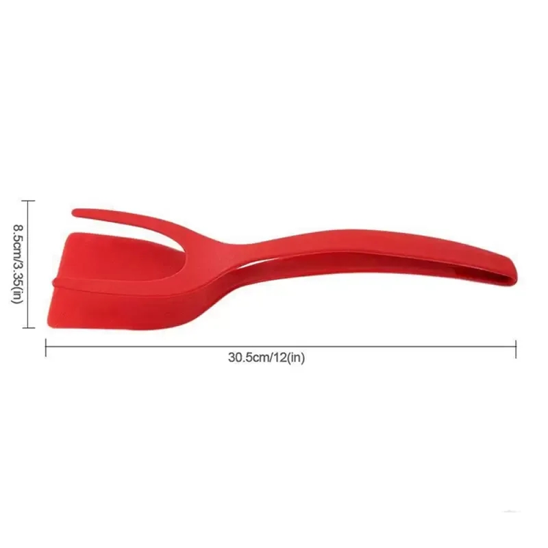 Köksredskap Nylon multifunktionellt non-stick matklipp Tong Clamp Spatula Matlagningsägg Pannkaka Stekt ägg Toast Pizza