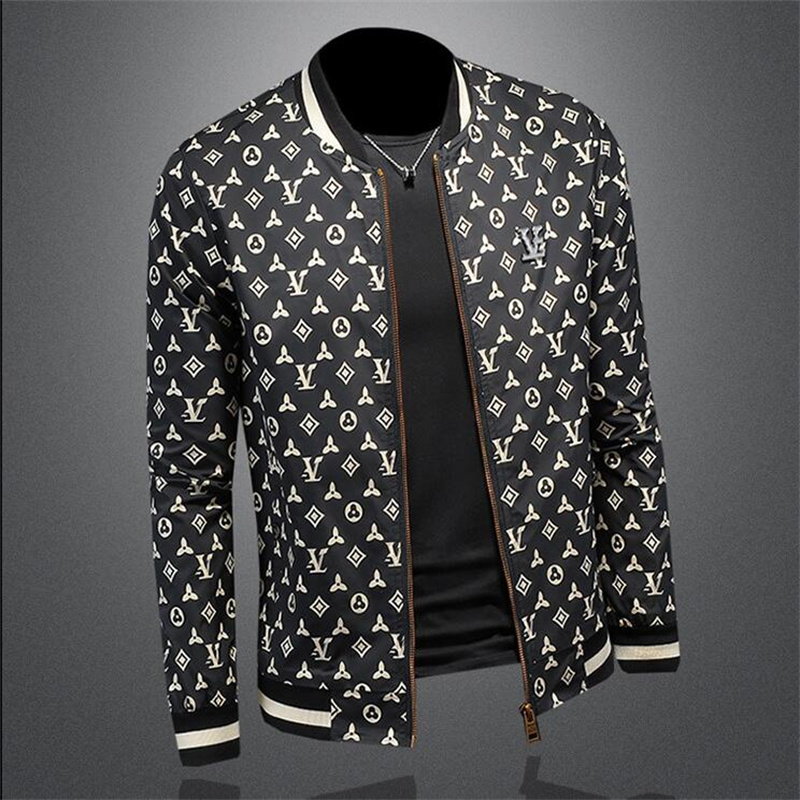 Новинка 2024 года, дизайнерская брендовая роскошная куртка, весенне-летняя короткая тонкая куртка, ветрозащитная ветрозащитная ветровка с буквенным принтом, уличная спортивная куртка с капюшоном M-5XL