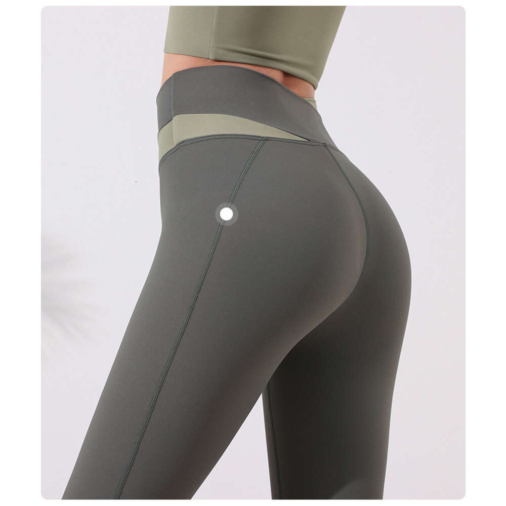 AL YOGA Gym Sport Sets Shock-proof Push-up Sports Bra Peach Hip Yoga Pants Tank Top Naked Feeling Traceless Suit Sets Women's Fitness Sports Wear
