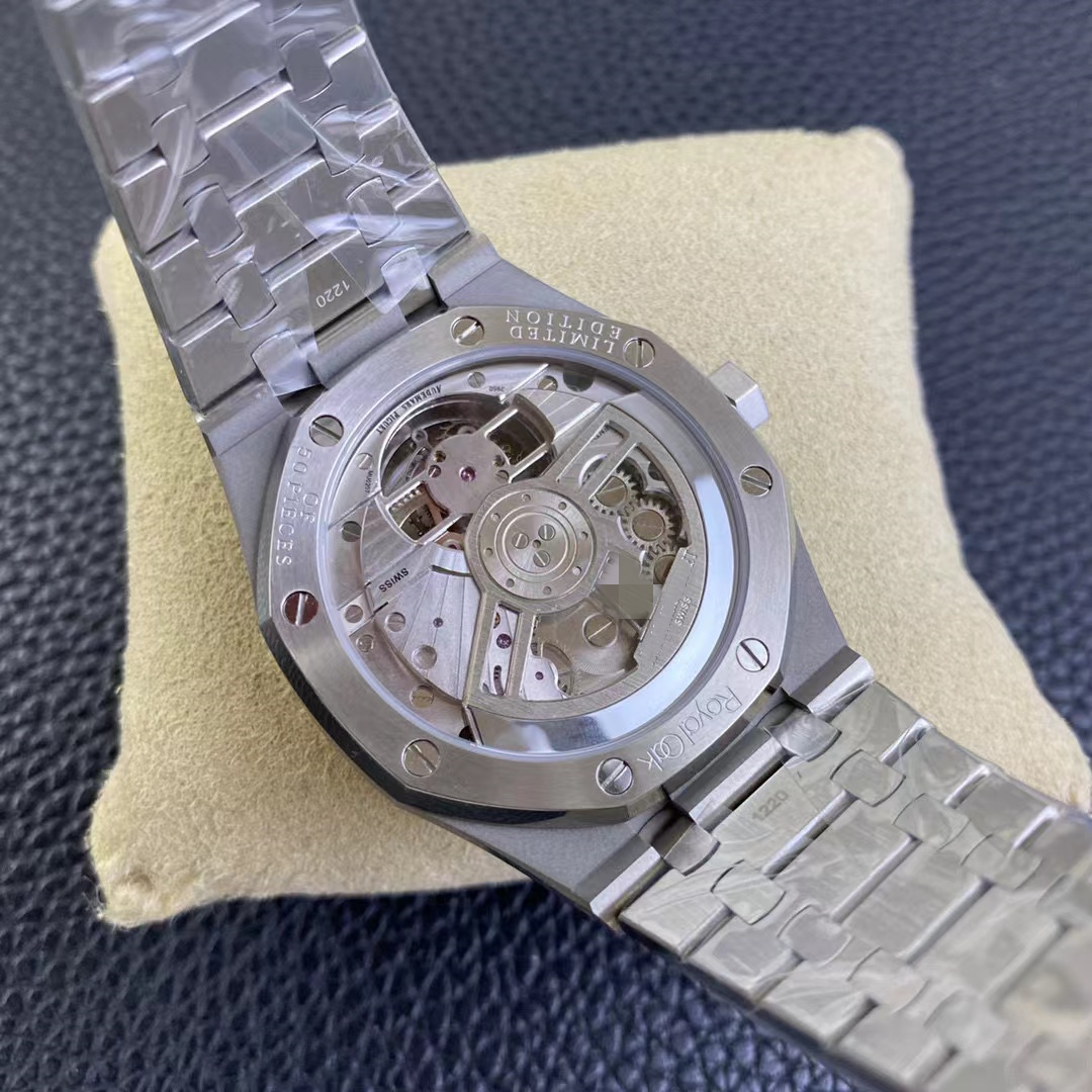 2024 R8 Factory watch 26530ST.OO.1220ST.01 Tourbillon Calibre2950 movement 41mmX12.5mm sapphire glass 904L steel strip