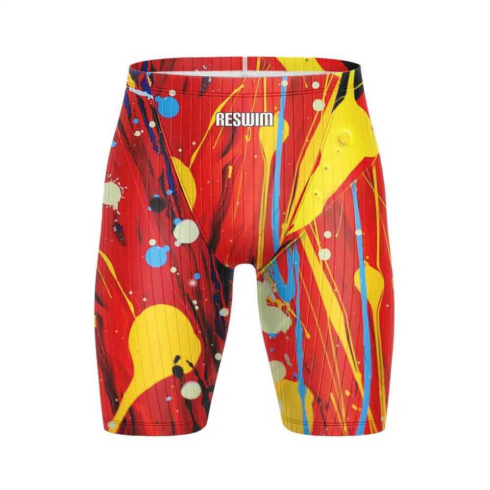 Costumi da bagno da uomo Estate Costumi da bagno da uomo Calzamaglia da spiaggia Jammer Pantaloncini da bagno Tronchi da ginnastica di resistenza Costume da bagno 2023 Pantaloni sportivi da nuoto ad asciugatura rapida 24327